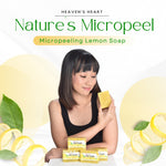 Heaven's Heart Natural Micropeeling Lemon Soap
