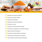 Sugar Free Non-Acidic 20in1 Turmeric Mangosteen Coffee Heaven's Heart
