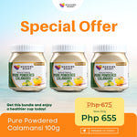 Natural Healing Pure Powdered Calamansi 100g (No Sugar Added)