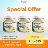 Natural Healing Pure Powdered Calamansi 100g (No Sugar Added)