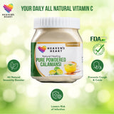 Natural Healing Pure Powdered Calamansi 100g (No Sugar Added) Heaven's Heart